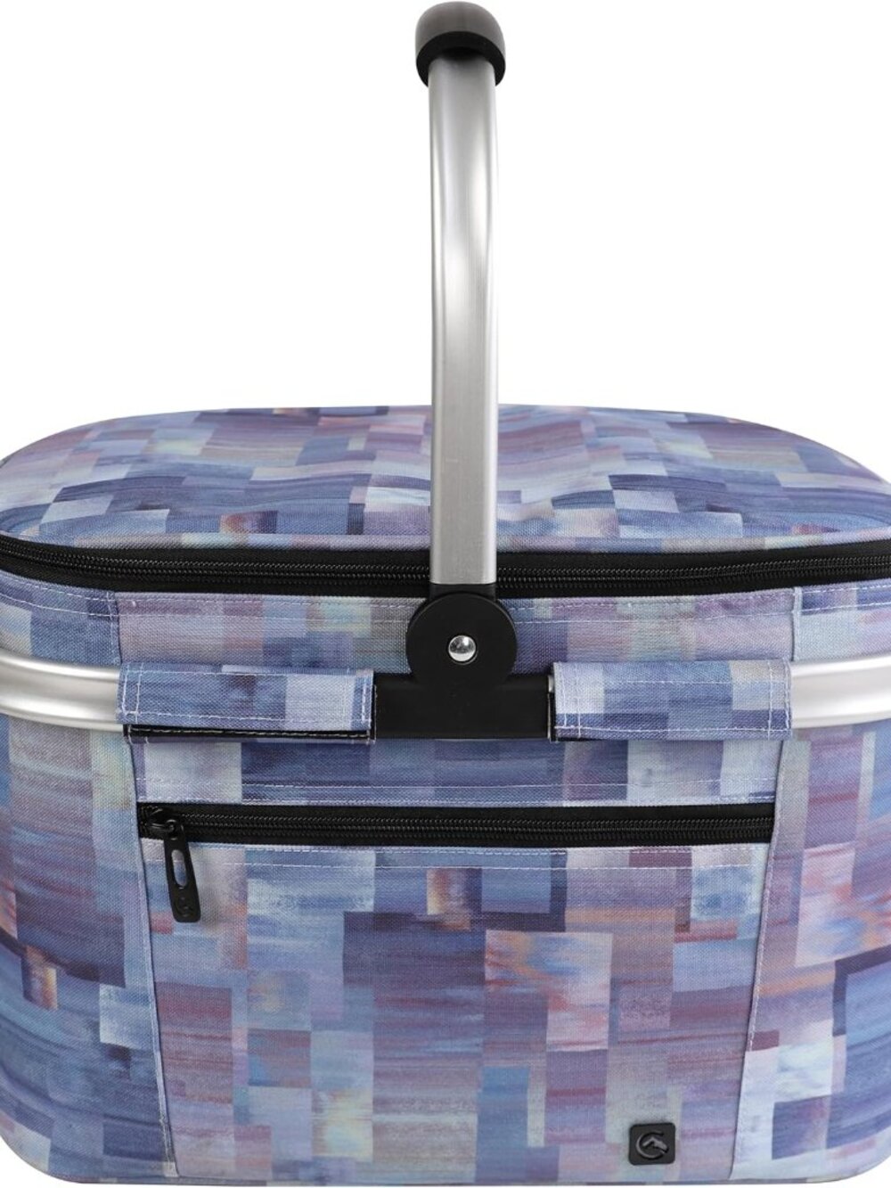 ALLCAMP Picnic Basket, 22L Insulated Cooler Foldable, Thick, Purple
